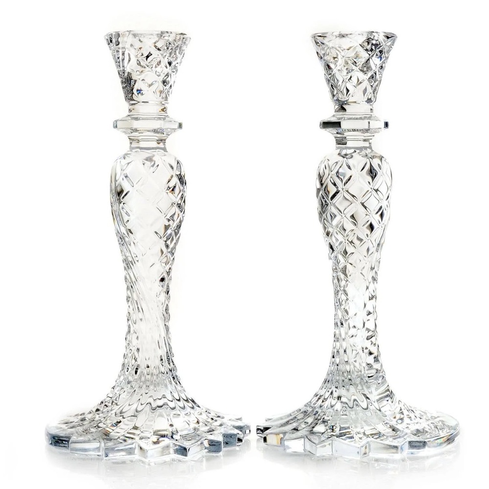 WATERFORD Sea Jevel Seahorse candle stick